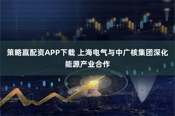 策略赢配资APP下载 上海电气与中广核集团深化能源产业合作